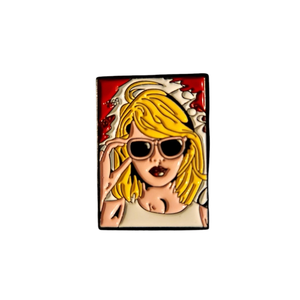 TAYLOR SWIFT ENAMEL PIN